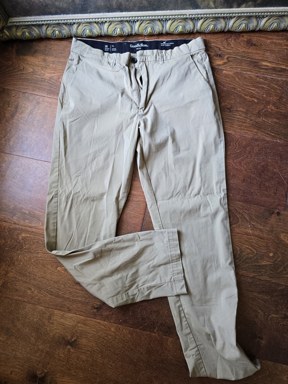 Goodfellow & Co Men's Light Tan Slim Chino Pants
